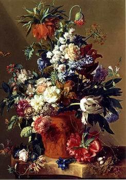 unknow artist Floral, beautiful classical still life of flowers.054 Sweden oil painting art